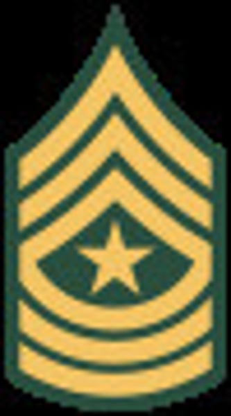 <p>3 Chevrons 3 Rockers 1 Star</p>