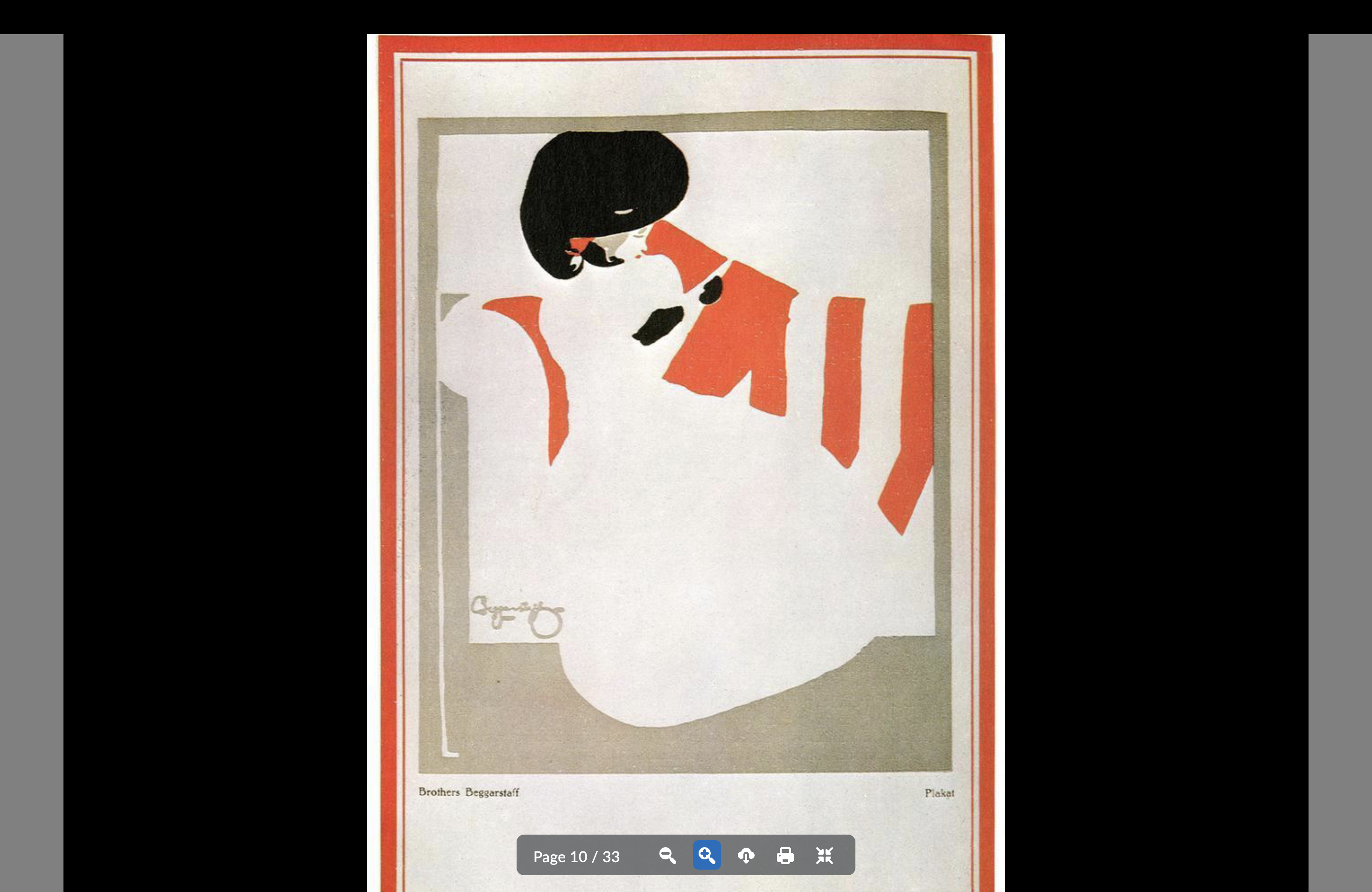 <p>William Nicholson and James Pryde<br>Part of the Plakatstil movement</p>