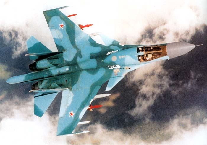 <p>FULLBACK, Sukhoi Su-34, Су-34 (Side-by-side seats, Canards, Long tail sting)</p>