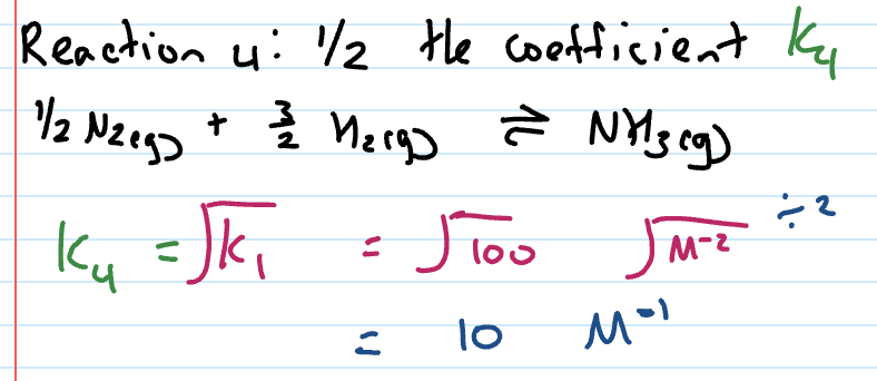 <p>Square root original Kc value</p>