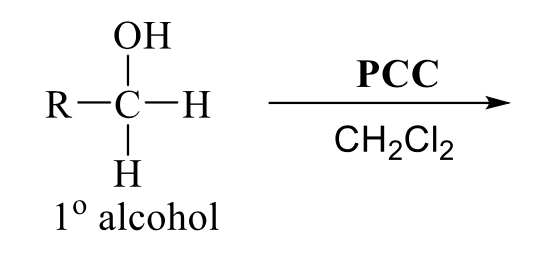 <p>what is the product of this alcohol rxn</p>