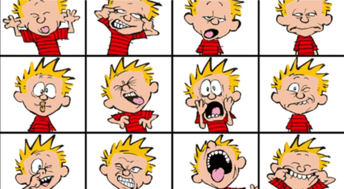 <p>변덕</p>