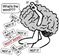 <p>HD: word-finding difficulties</p><p>More ---------based errors than normal</p><p>Decreased ---------- naming (ability to spontaneously name things)</p>