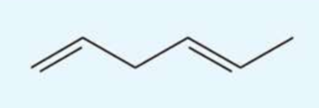 <p>UV absorption maxima of hexa-1,4-diene </p>