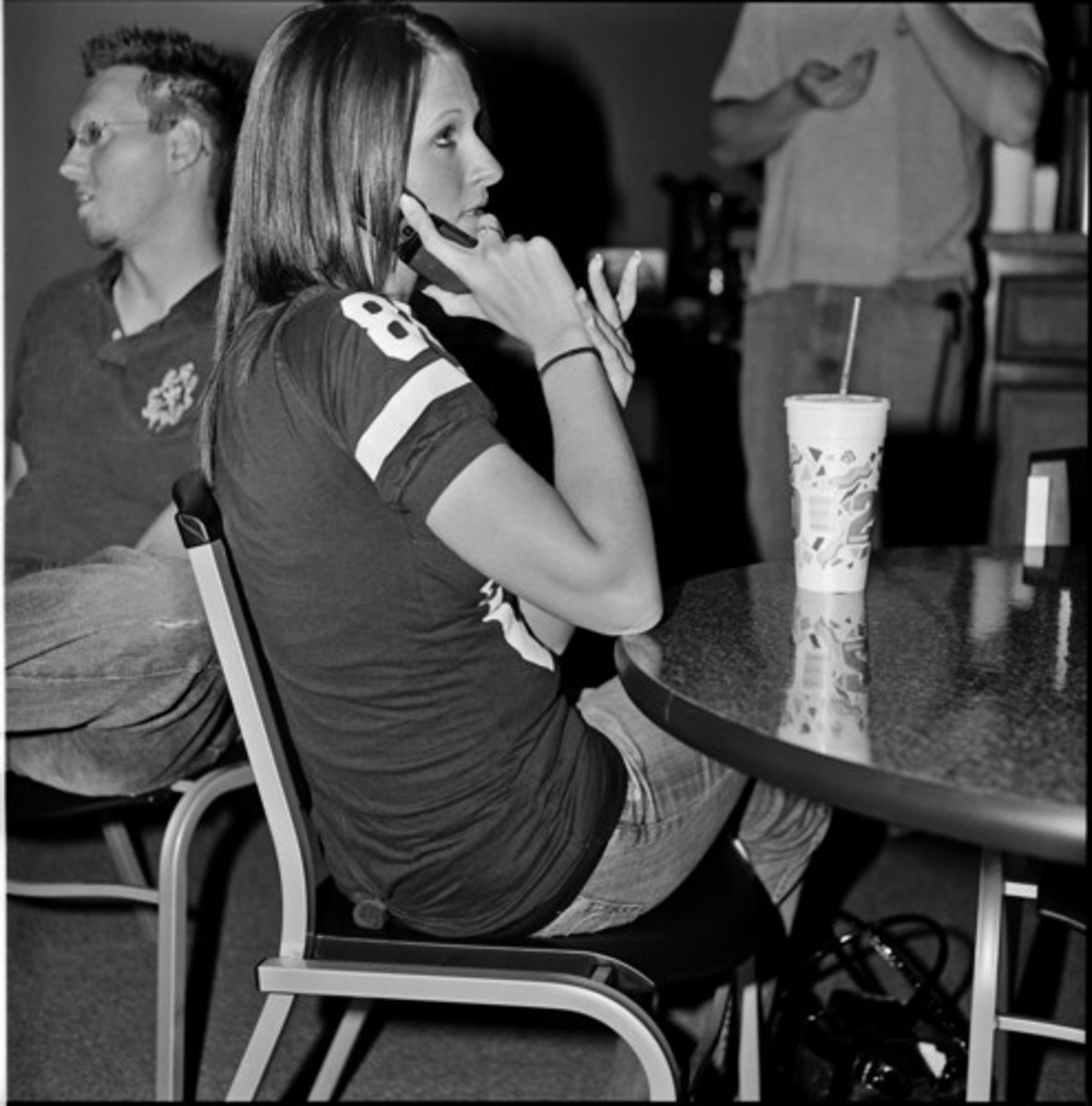 <p>telephone conversation</p>