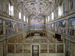 <p>The Sistine Chapel</p>