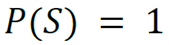 <p>The probability of an event will not be more than 1 because 1 is certain that something will happen (sure event). That is:</p>