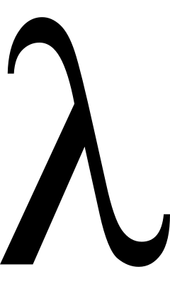 <p>lamda</p>