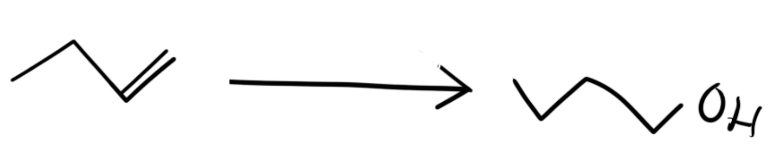 <p>What is the reactant for this</p>