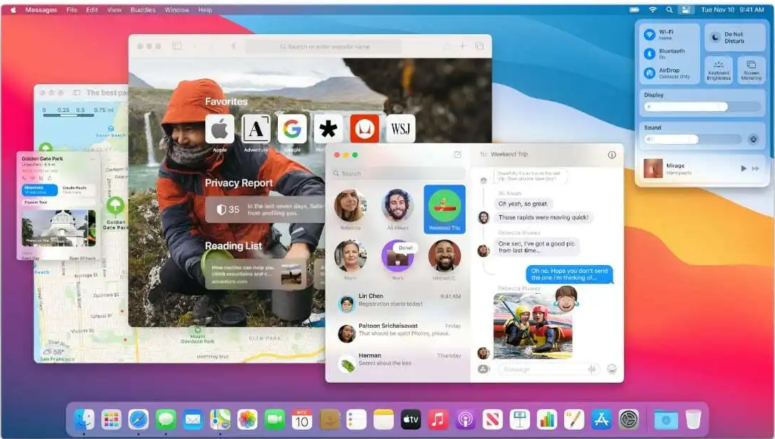 <p>Desktop OS that only runs on Apple hardware<br><br>Advantage: Easy to use, extremely compatible and integrated with Apple ecosystem and software applications. Relatively fewer security concerns.</p><p>Disadvantage: Requires Apple hardware, less industry support than the PC platform, and higher initial hardware cost.</p>