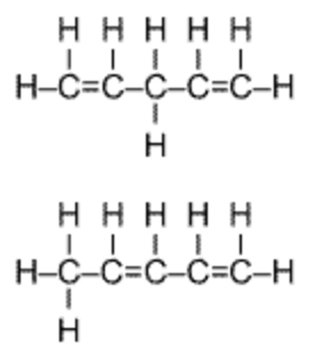 <p>hydrocarbons, isomers, organic compounds, and double-bonded compounds</p><p>3 multiple choice options</p>