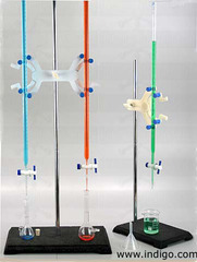 <p>measure liquid volume, accurate to the 100th mL, commonly used in titration</p>