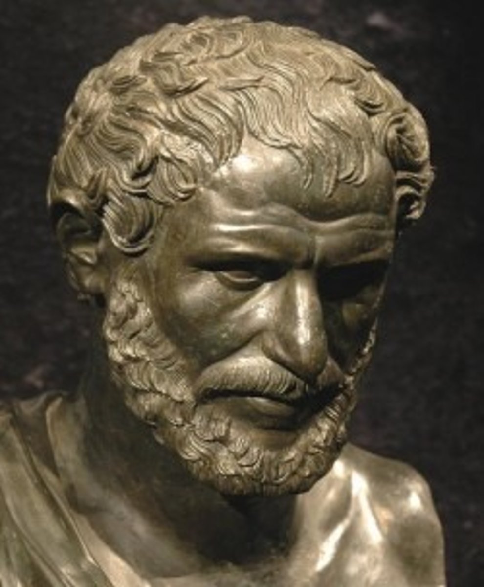 <p>Pre-Socratic philosopher who taught that change is the essence of the universe</p><p>- "Becoming" in contrast to "Being"</p>
