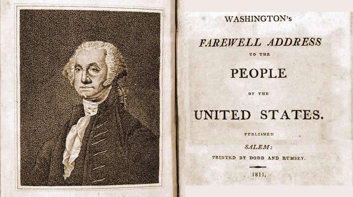 <p>Washington’s Farewell Address</p>