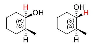 <p>What about diastereomers</p>