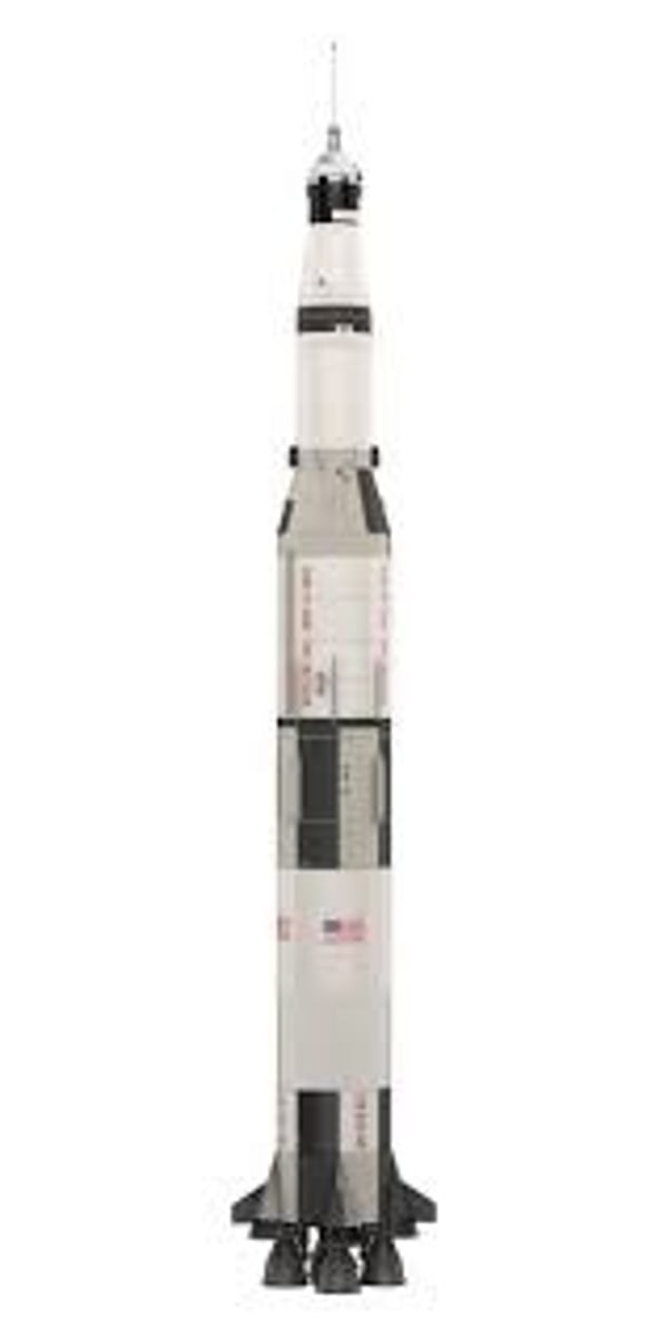 <p>The Saturn 5 Rocket.</p>