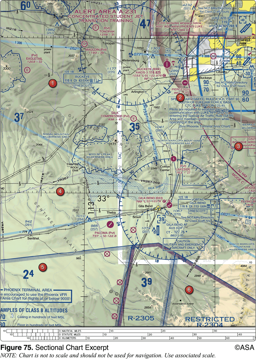 <p><span>During preflight planning, your course is plotted to fly through R-2305. Where would you find additional information regarding this airspace?</span></p>