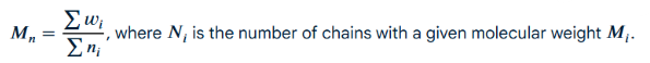 <p>Multiple chains may have the same Mn but different compositions</p>