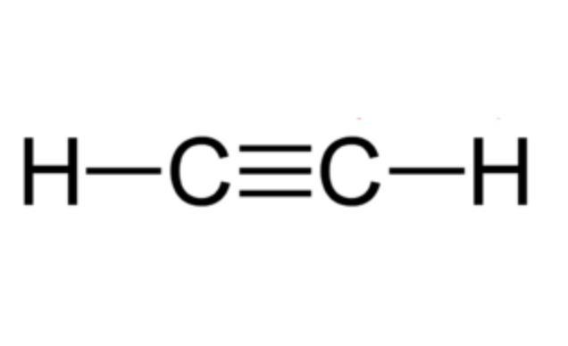 <p>triple carbon-carbon bond</p>
