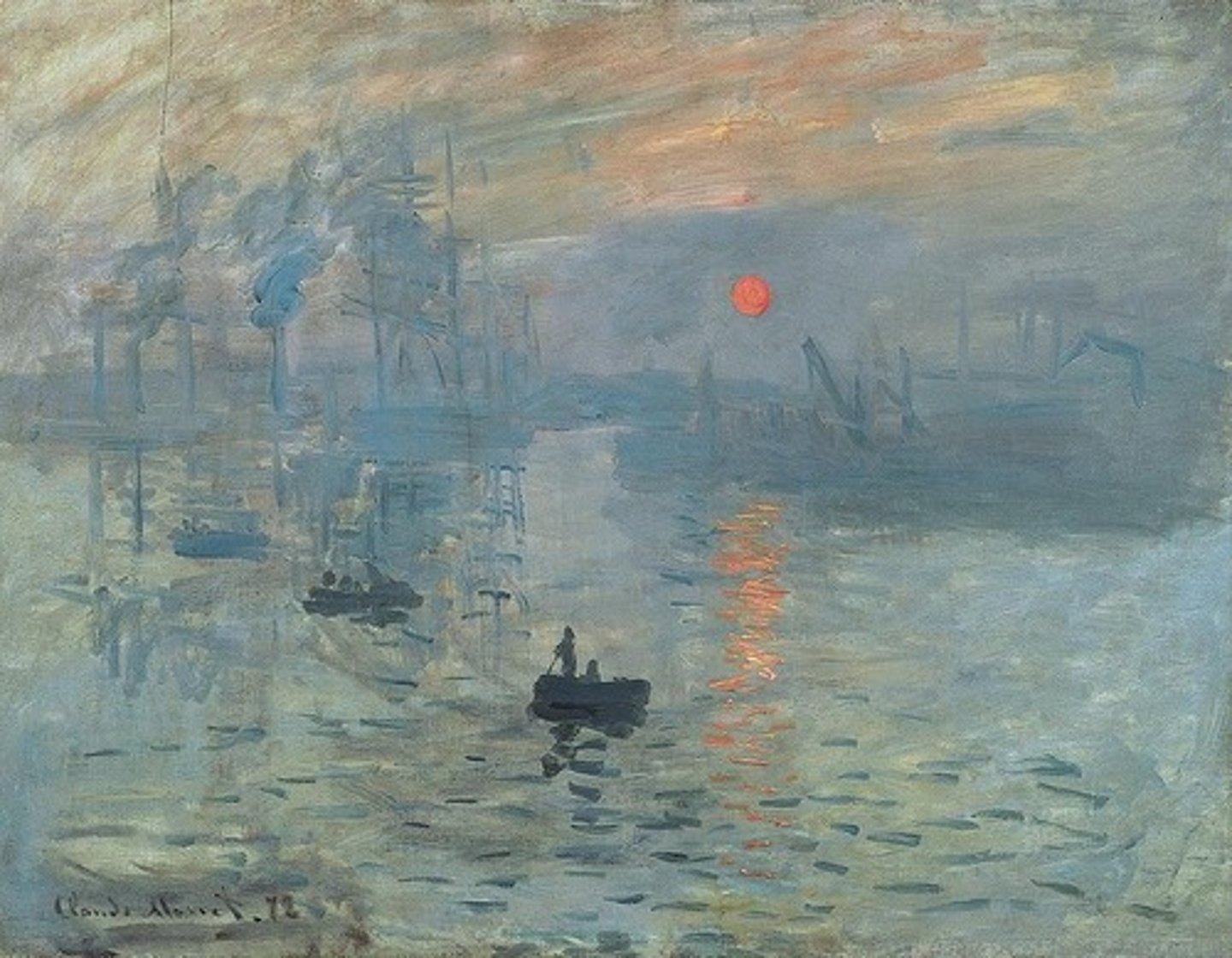 <p>A painting by Claude Monet created in 1872, using oil on canvas.</p>