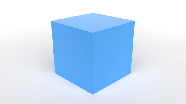 <p>cube (n) - Khối lập phương </p>