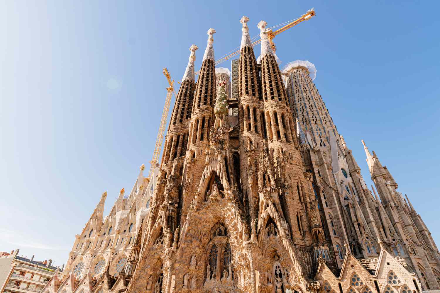 <p>is an unfinished church in the Eixample district of Barcelona, Catalonia, Spain. It is the largest unfinished Catholic church in the world. Designed by the Catalan architect Antoni Gaudí</p>
