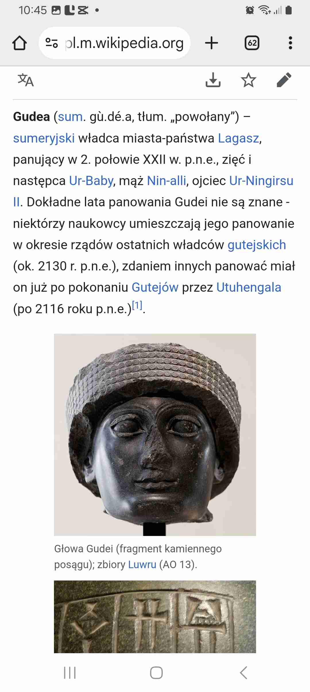 <p>Starożytna Mezopotamia- Księstwo Gudei</p>