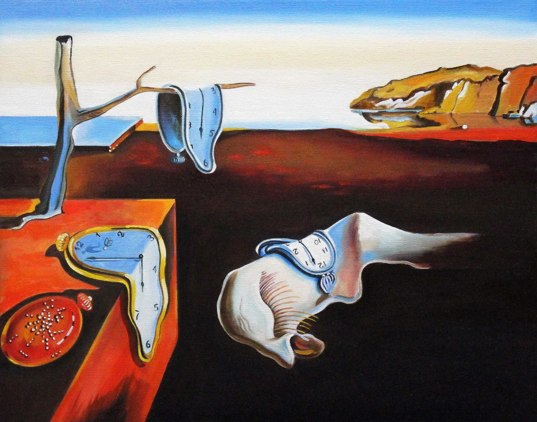 <ul><li><p><span>Obsessive themes of eroticism, death, and decay</span></p></li><li><p><span>The Persistence of memory</span></p></li></ul><p></p>