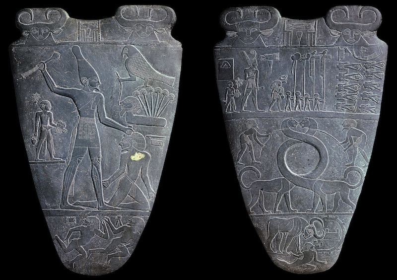 <p>Palette of King Narmer</p>