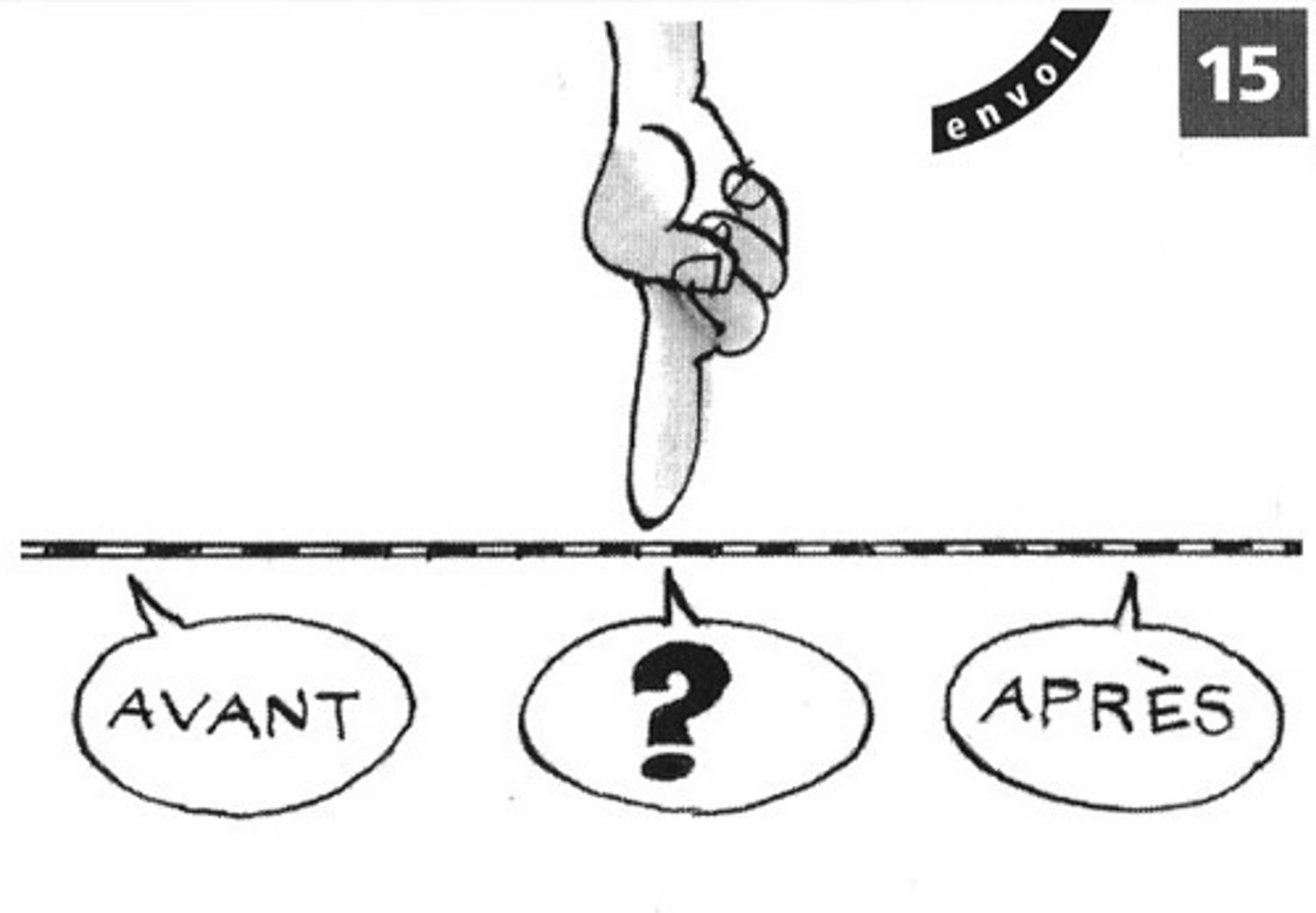 <p>to be in the middle, process of doing something</p>