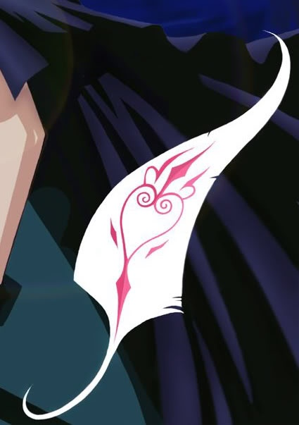 <p>meaning determined by author&nbsp; (CLAMP’s Tsubasa Chronicles- Sakura’s memories → feather)</p>