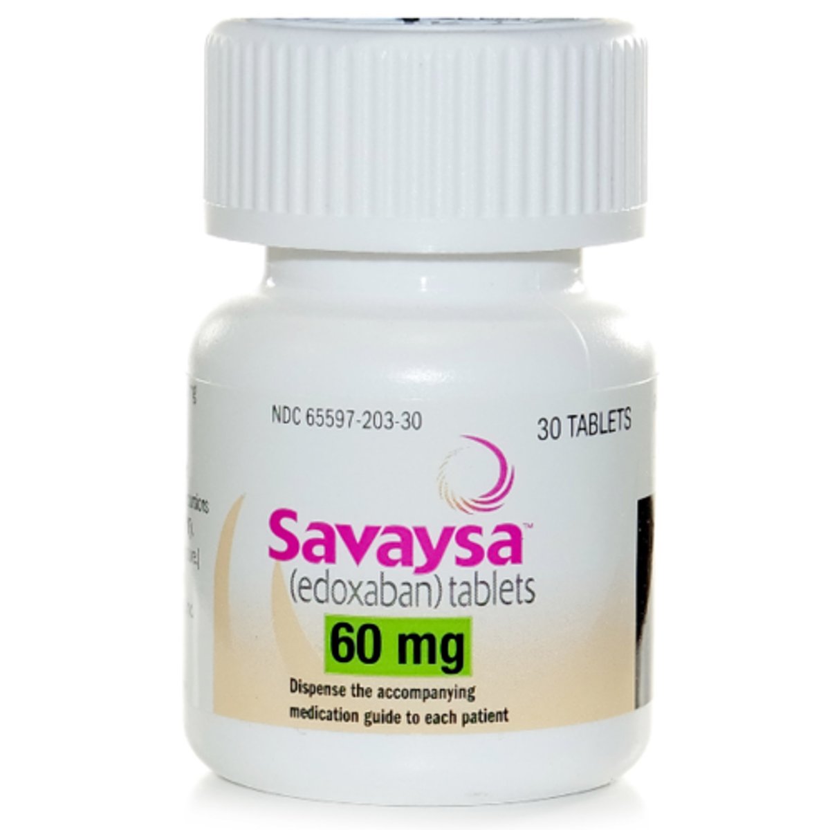 <p>Brand: Savaysa</p><p>Class: Factor Xa inhibitor, DOAC</p><p>Indication: Stroke prevention with atrial fibrillation, treatment of DVT and PE</p>