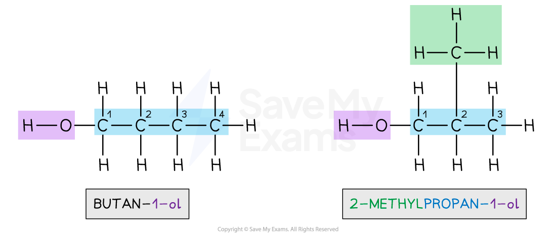 <p>Chain isomers</p>