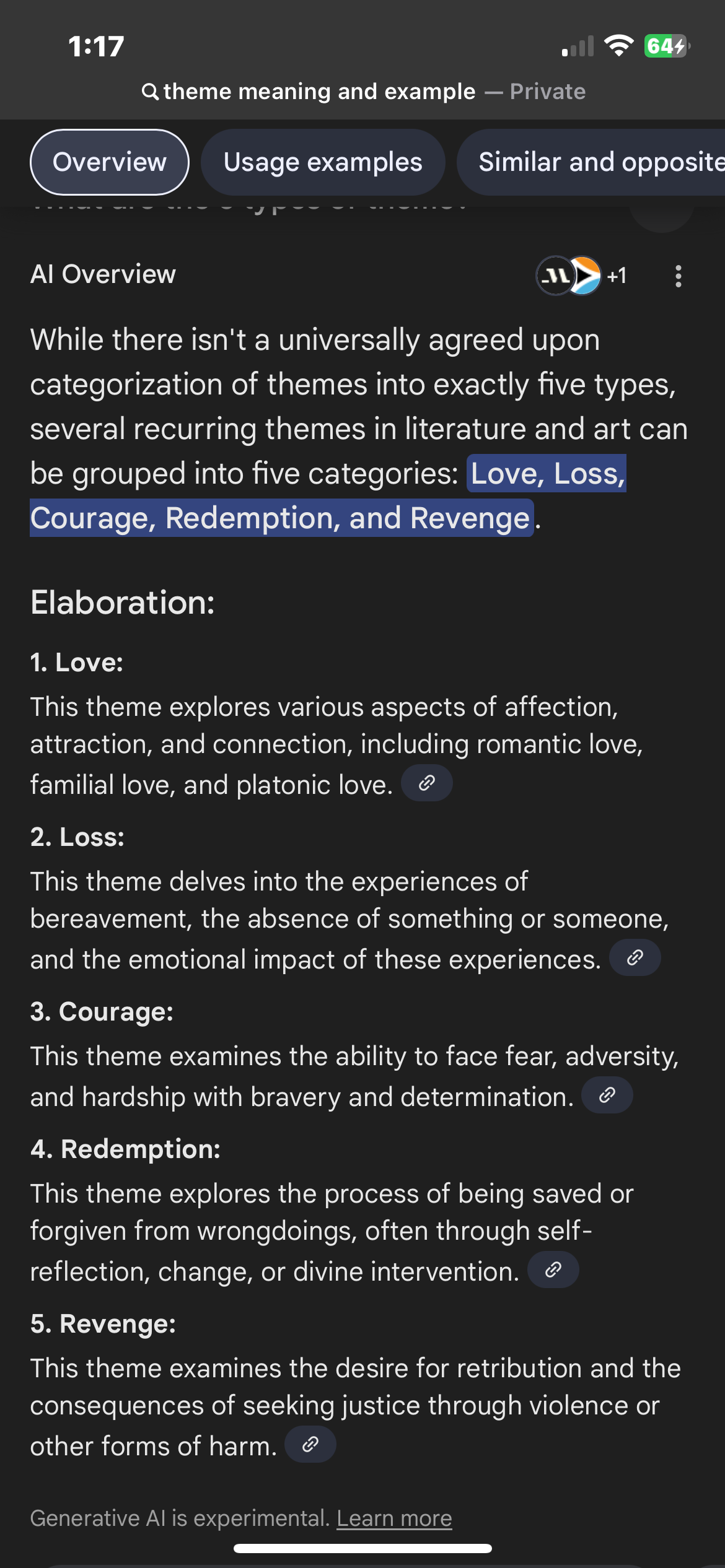 <p>theme</p>
