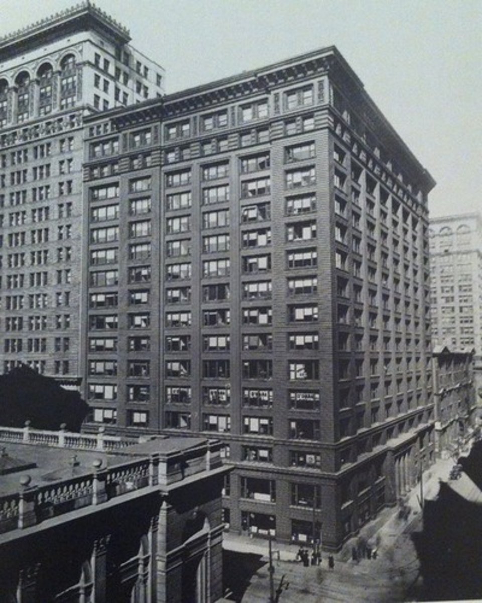<p>a building</p>