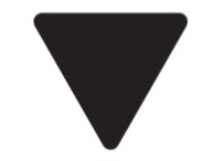 <p>traffic sign triangle shape</p>