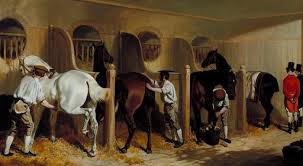 <p>stable (animals)</p>