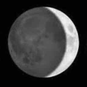 <p>What phase of the moon is this?</p>