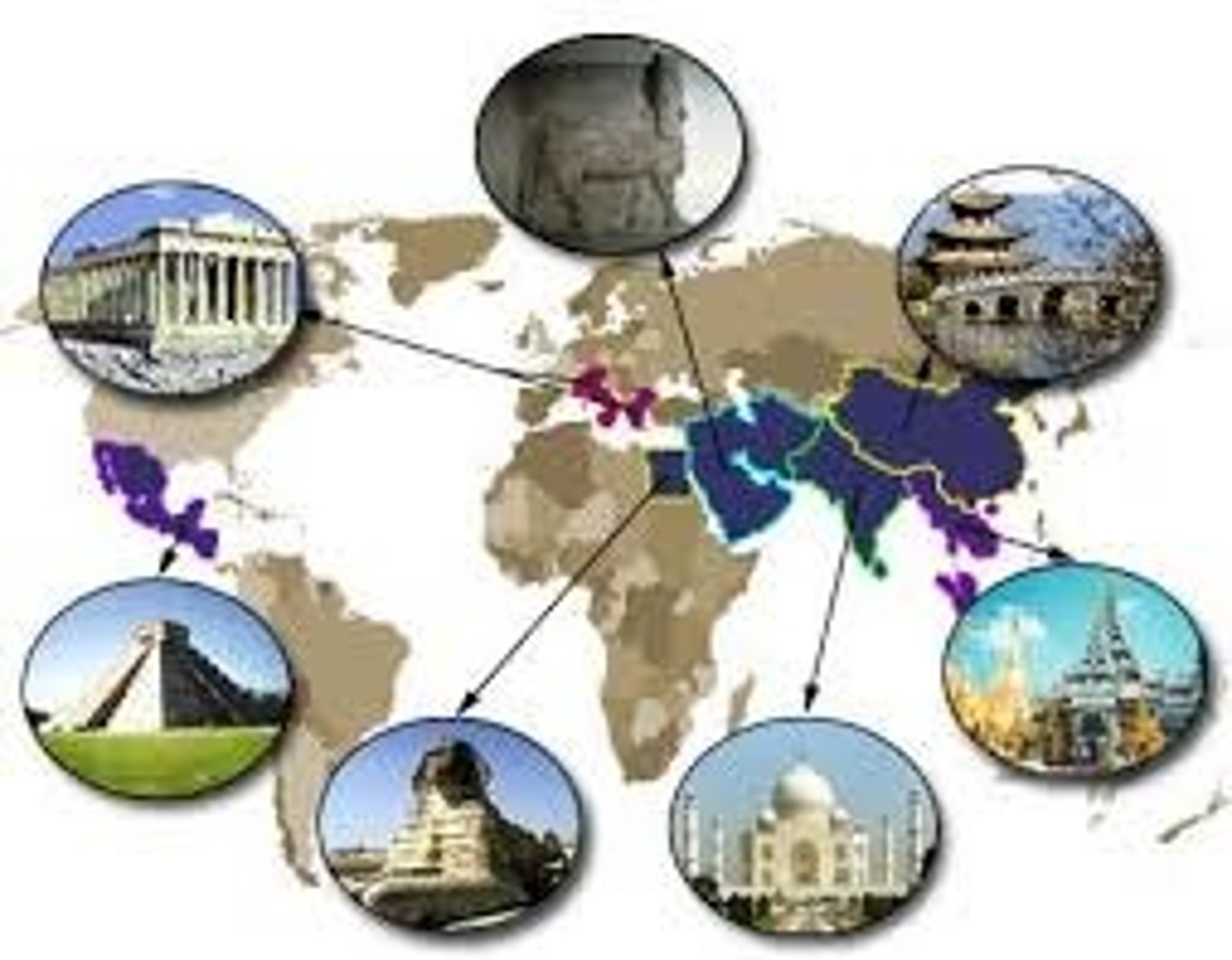<p>human society, its organization and culture (nền văn minh). Example: The Egyptian civilization is famous for its pyramids.</p>