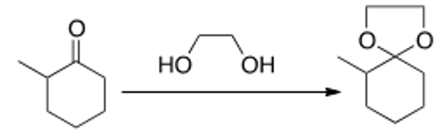 <p>Heat the reaction and add an acid catalyst.</p>