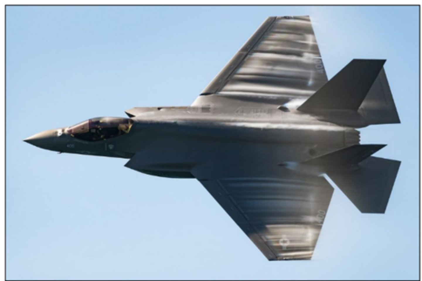<p>role: stealth fighter; advanced stealth technology with fighter speed and agility; 3 variants--> air force F-35A, Marine corps F-35B, Navy F-35C)</p><p>features: twin v vertical stablizers</p><p>rectangle air intakes</p><p>single seat</p><p>crew: 1 pilot</p><p>responsibilities: first look, first shot, first kill capability </p>