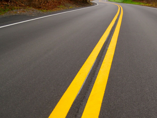 <p>Do not pass over these lines! Always stay to the right unless…</p><ul><li><p>In a high-occupancy vehicle carpool lane with a designated entrance on the left</p></li><li><p>Instructed by construction or other signs because your side of the road is closed or blocked</p></li><li><p>Turning left across a single set of double yellow lines to enter or exit a driveway or private road or make a U-turn</p></li></ul>