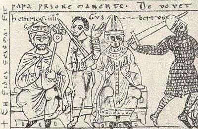 <p>Wat werd er afgesproken in het Concordaat van Worms in 1122?</p>