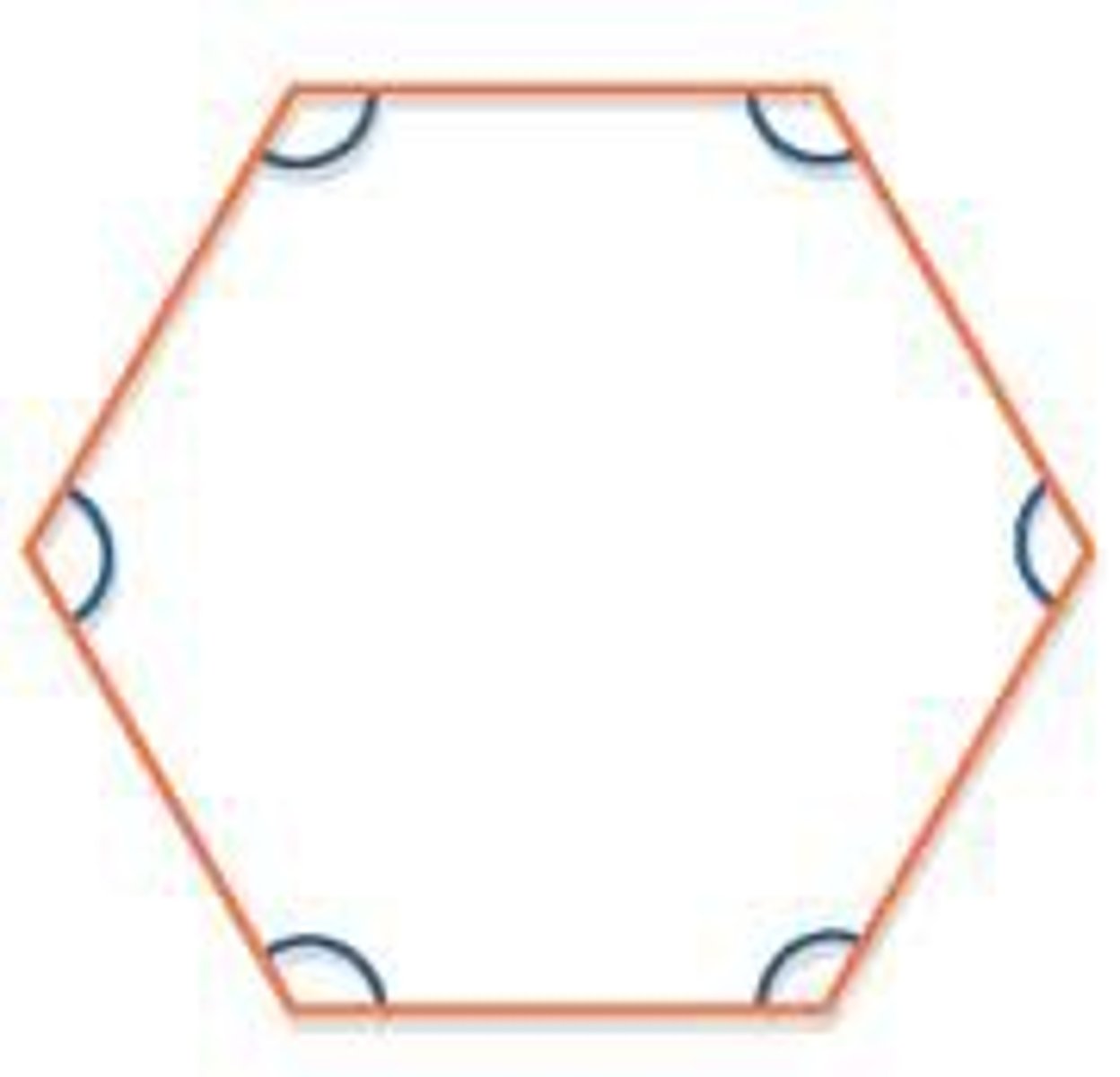 <p>the angle inside the polygon formed by two adjacent sides</p>