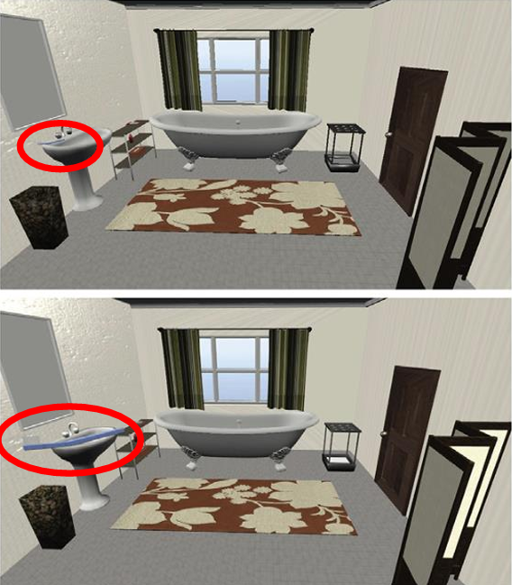<p>What is off about this picture? How does it show that top down processing affects perception?</p>