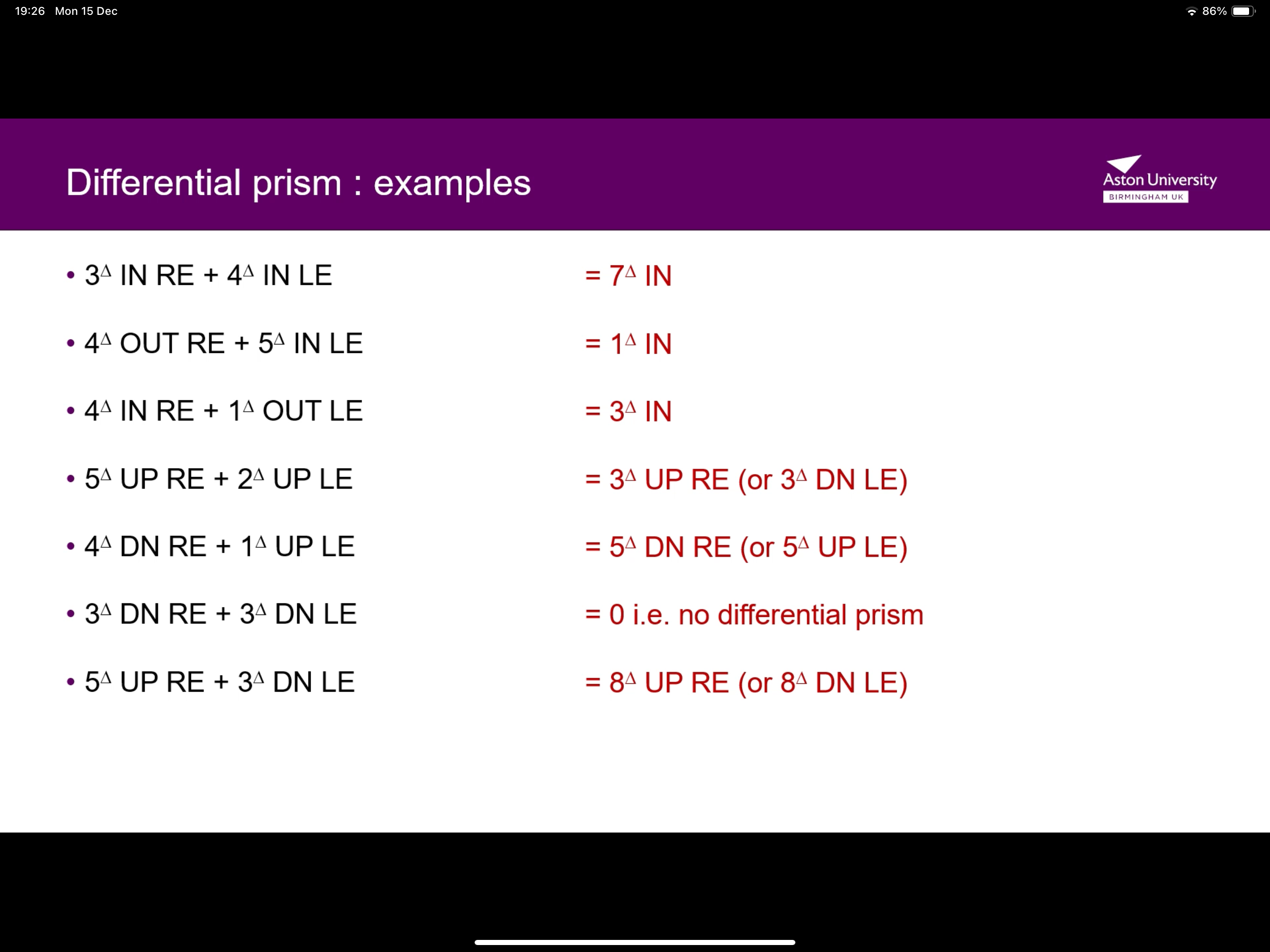<p>Same base horizontally is an additive (in/out), same base vertically you subtract (up/down), different base vertically you add to highest base (up/down) and different base horizontally you subtract (in/out) </p>
