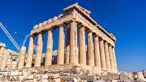 <p>Greek stronghold on rocky, elevated ground. Usually referred to Acropolis of Athens</p>