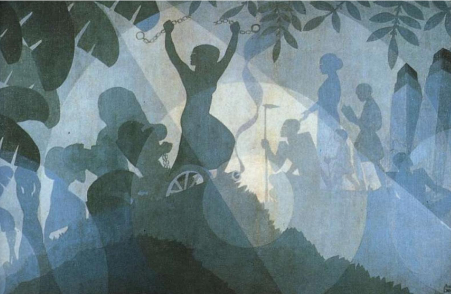 <p>why did artist choose Harriet Tubamn for subject of his mural? What was his message?</p>