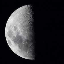 This phase is when half of the lit portion of the Moon is visible after the waning gibbous phase.
