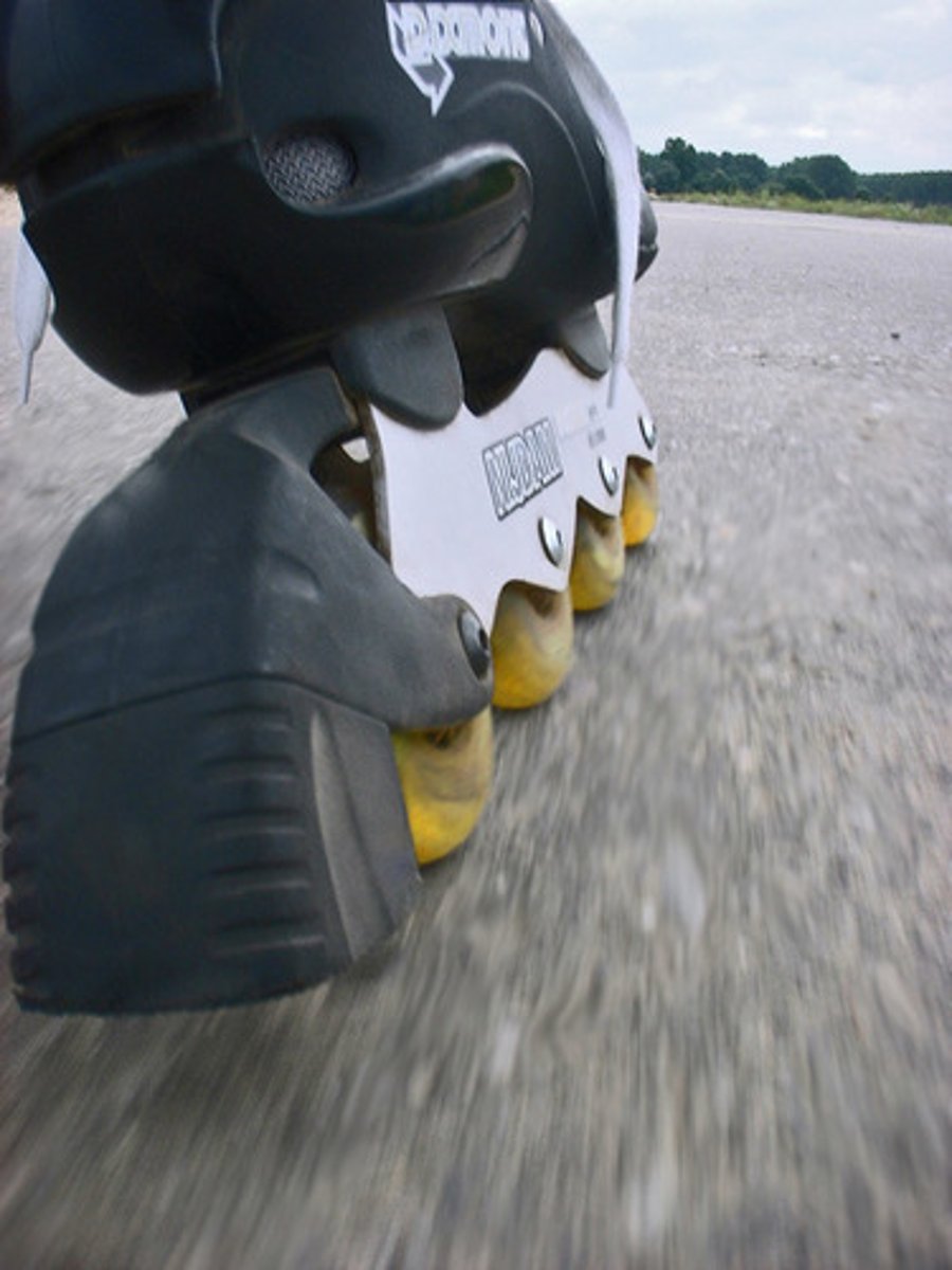 <p>to skate</p>